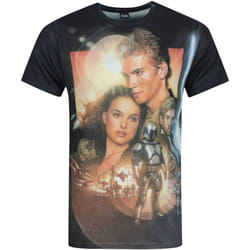 Star Wars - T-shirt imprimé L´Attaque Des Clones - Homme (Multicolore)