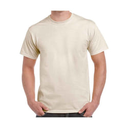 Gildan - T-Shirt manches courtes - Homme (Beige pâle) - L