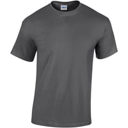 Gildan - T-shirt - Homme (Gris foncé chiné)