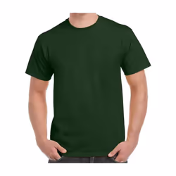 Gildan - T-shirt - Homme (Vert forêt)