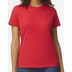 Gildan - T-shirt - Femme (Rouge)