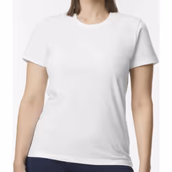 Gildan - T-shirt - Femme (Blanc)