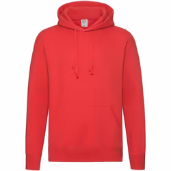 Fruit of the Loom - Sweat à capuche PREMIUM - Homme (Rouge)