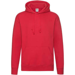 Fruit of the Loom - Sweat à capuche PREMIUM - Homme (Rouge)