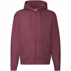 Fruit of the Loom - Veste à capuche PREMIUM - Adulte (Bordeaux)
