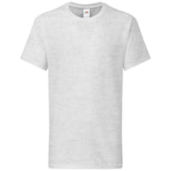 Fruit of the Loom - T-shirt ICONIC PREMIUM - Enfant (Gris chiné)