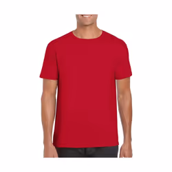 Gildan - T-shirt manches courtes SOFTSTYLE - Homme (Rouge vif)