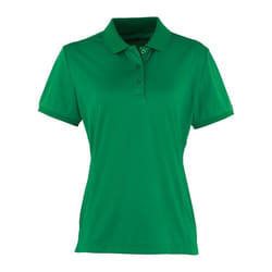 Premier - Polo COOLCHECKER - Femme (Vert)