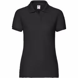 Fruit of the Loom - Polo LADY FIT 65/35 - Femme (Noir)