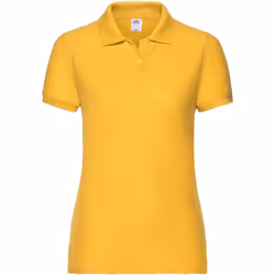 Fruit of the Loom - Polo LADY FIT 65/35 - Femme (Tournesol)