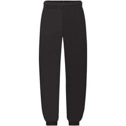 Fruit of the Loom - Pantalon de jogging PREMIUM - Enfant (Noir)