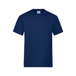 Fruit of the Loom - T-shirt - Adulte (Bleu marine)