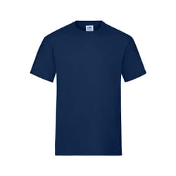 Fruit of the Loom - T-shirt - Adulte (Bleu marine)