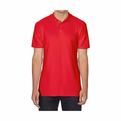 Gildan - Polo manches courtes - Homme (Rouge)
