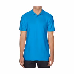 Gildan - Polo manches courtes - Homme (Bleu saphir)