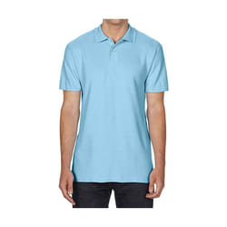 Gildan - Polo manches courtes - Homme (Bleu clair)