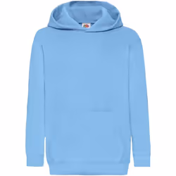 Fruit Of The Loom - Sweatshirt à capuche - Enfant (Bleu ciel)