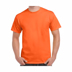Gildan - T-Shirt manches courtes - Homme (Orange)