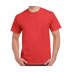 Gildan - T-Shirt manches courtes - Homme (Rouge)