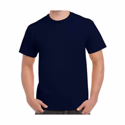 Gildan - T-Shirt manches courtes - Homme (Bleu marine)
