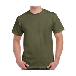 Gildan - T-Shirt manches courtes - Homme (Vert kaki)