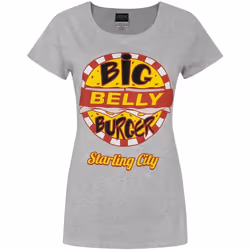 Arrow - T-shirt BIG BELLY BURGER - Femme (Gris)