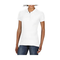 Gildan - Polo - Femme (Blanc)