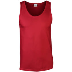 Gildan - Débardeur SOFTSTYLE - Adulte (Rouge)
