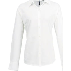 Premier - Chemisier SIGNATURE - Femme (Blanc)
