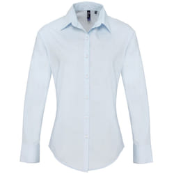 Premier - Chemise formelle SUPREME - Femme (Bleu clair)