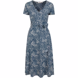 Mountain Warehouse - Robe mi-longue SANTORINI - Femme (Bleu foncé)