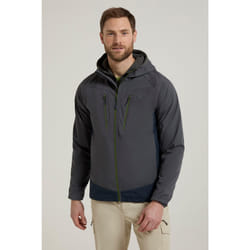 Mountain Warehouse - Veste softshell AMBIT - Homme (Gris foncé)