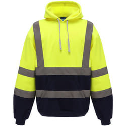 Yoko - Veste à capuche - Homme (Jaune / Bleu marine)