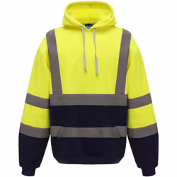 Yoko - Veste à capuche - Homme (Jaune / Bleu marine)