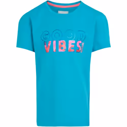 Regatta - T-shirt BOSLEY  GOOD VIBES - Enfant (Bleu tahoe)