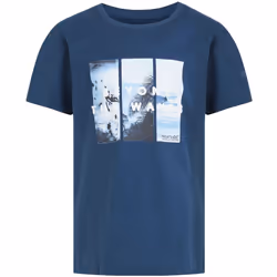 Regatta - T-shirt BOSLEY - Enfant (Denim sombre)