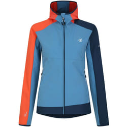 Dare 2B - Veste softshell AVIDLY - Femme (Bleu pâle / Mandarine)