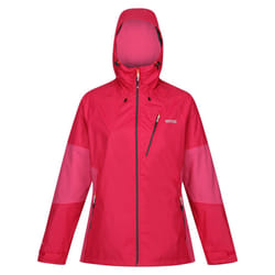 Regatta - Veste imperméable HIGHTON - Femme (Rose fluo / Flamant rose)