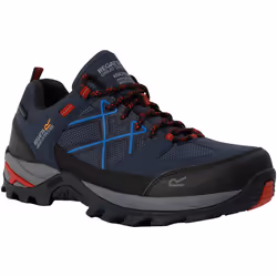 Regatta - Chaussures de marche SAMARIS - Homme (Bleu marine / Rouge foncé)