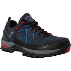 Regatta - Chaussures de marche SAMARIS - Homme (Bleu marine / Rouge foncé)
