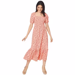 Dorothy Perkins - Robe mi-longue - Femme (Rose)