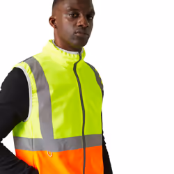 Regatta - Gilet haute visibilité PRO - Homme (Jaune / Orange)