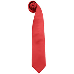 Premier - Cravate COLOURS FASHION - Homme (Rouge)