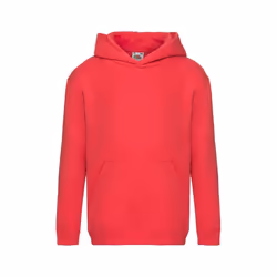 Fruit of the Loom - Sweat à capuche PREMIUM - Enfant (Rouge)