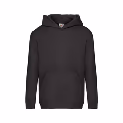Fruit of the Loom - Sweat à capuche PREMIUM - Enfant (Noir)