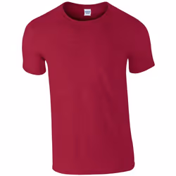 Gildan - T-shirt - Adulte (Rouge foncé chiné)