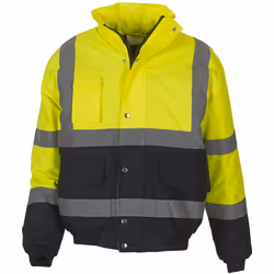 Yoko - Blouson d´aviateur - Adulte (Jaune / Bleu marine)