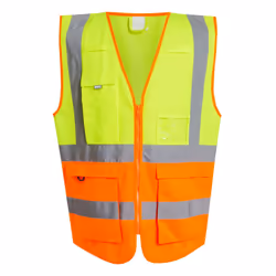 Regatta - Gilet haute visibilité PRO EXECUTIVE - Homme (Jaune / Orange)