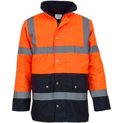 Yoko - Veste MOTORWAY - Adulte (Orange / Bleu marine)