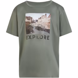 Regatta - T-shirt ALVARDO EXPLORE - Enfant (Vert kaki)